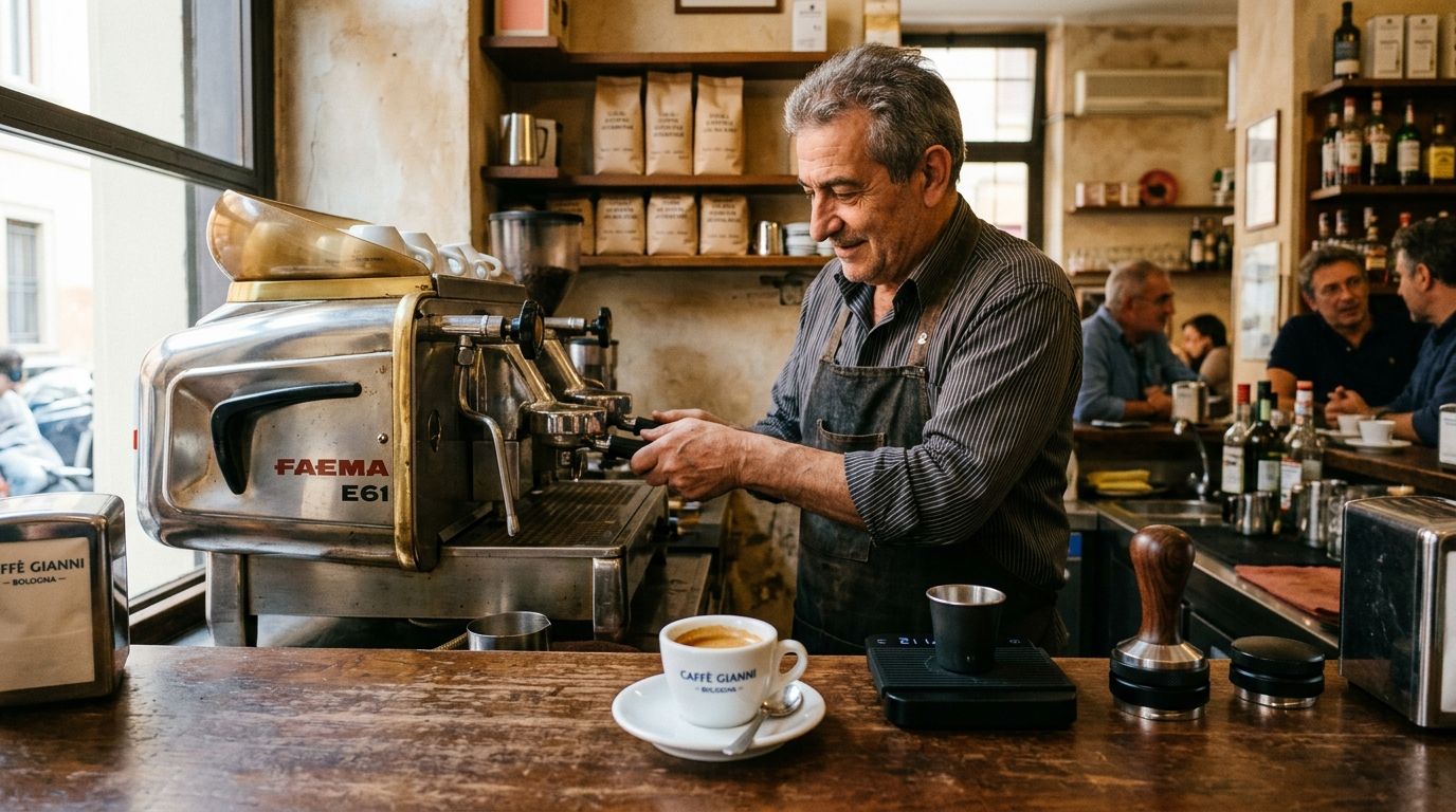 Cinematic coffee extraction