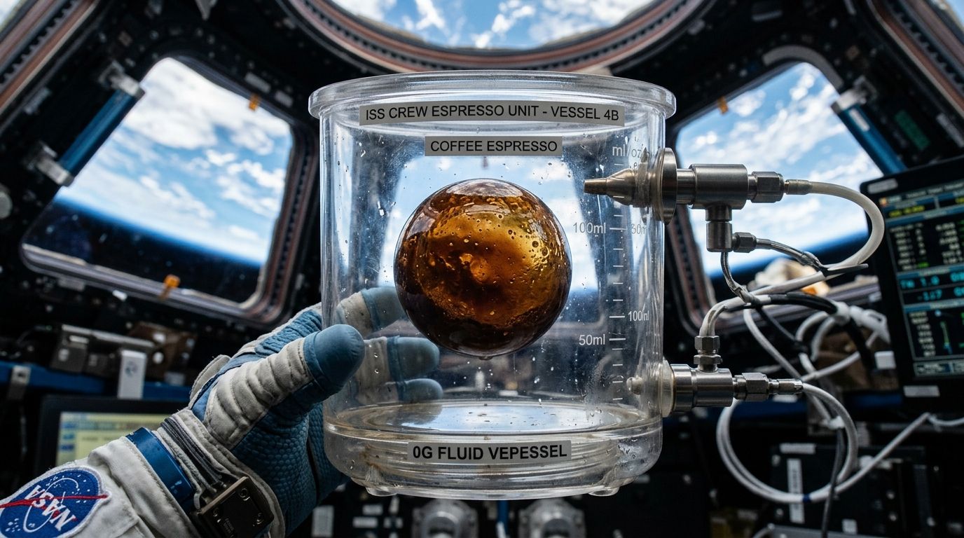 coffee liquid floating in spacec 202608161239
