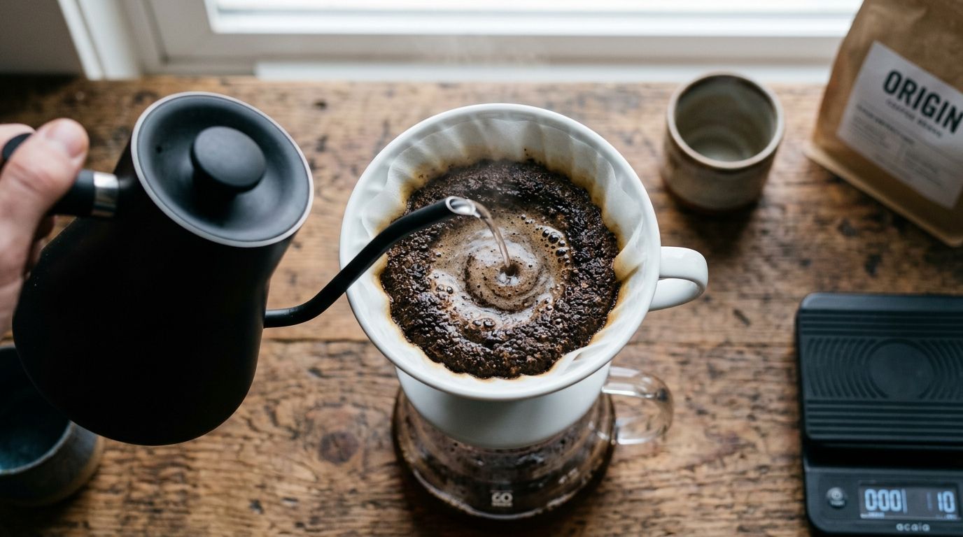 water pouring over coffee grounds 202608161239